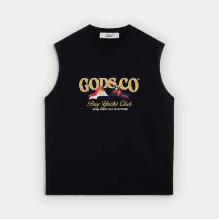 Fake Gods - Camiseta de Tirantes Bay Yatch Tank Black