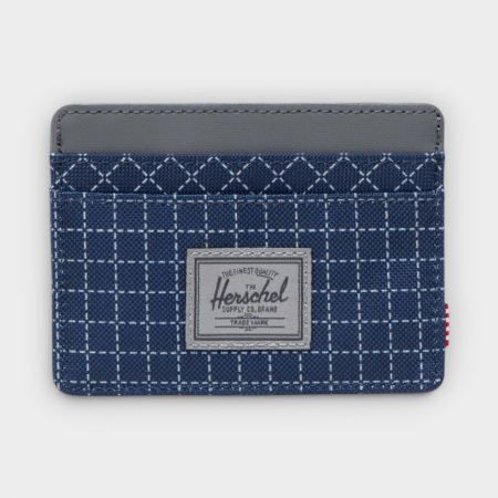 Herschel - Tarjetero Charlie Cardholder Grid Naval
