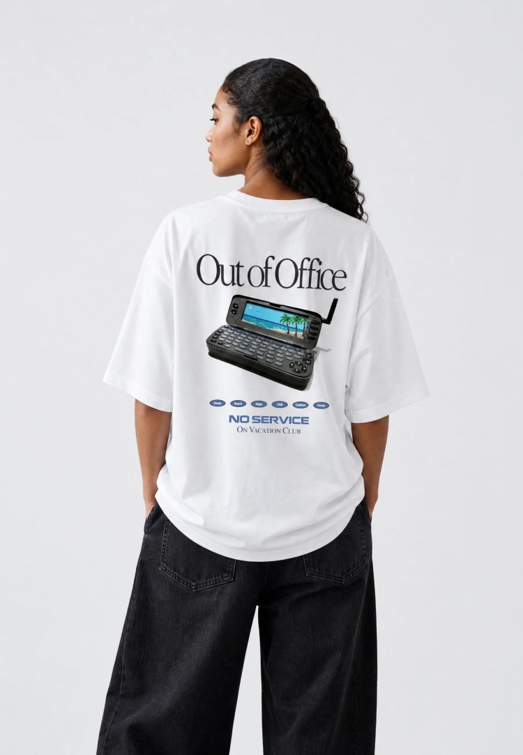 On Vacation – Camiseta No Service White – foto 6