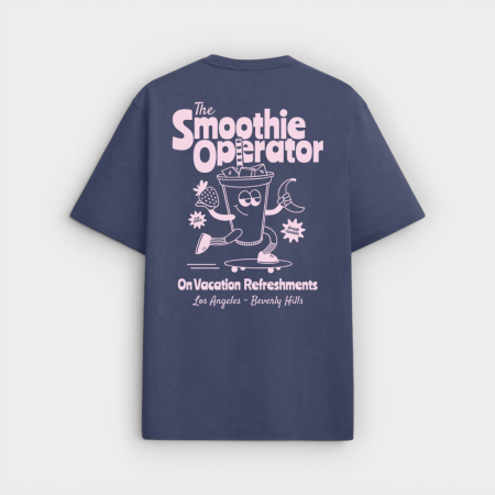 On Vacation - Camiseta Smoothie Operator Washed Purple