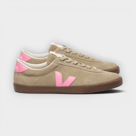 Veja - Zapatillas Volley Suede Taupe Malibu Bark