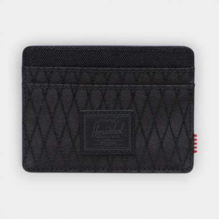 Herschel - Tarjetero Oscar Cardholder Wallet Black Diamond Black