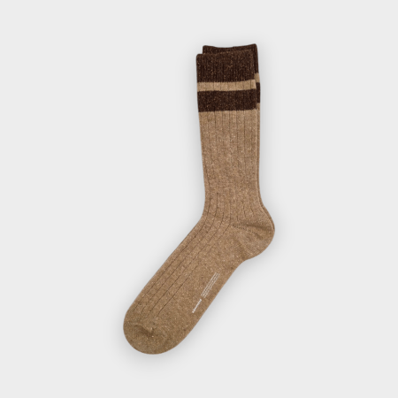 Edmmond Studios – Calcetines Wembley Socks Plain Tan
