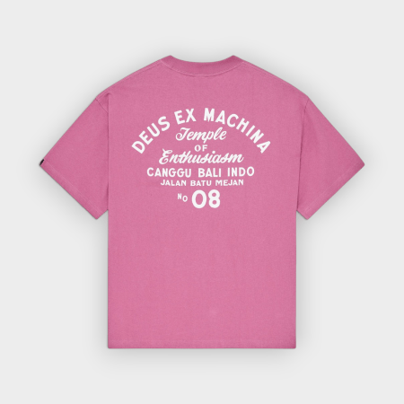 Deus Ex Machina - Camiseta Canggu Sign Tee Red Violet
