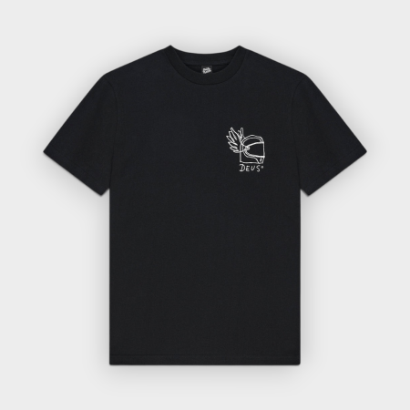 Deus Ex Machina - Camiseta Harajuku Helmet Tee Black