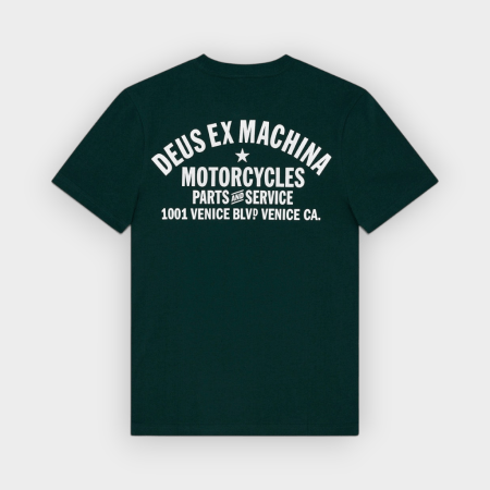 Deus Ex Machina - Camiseta Venice Address Tee Racing Green