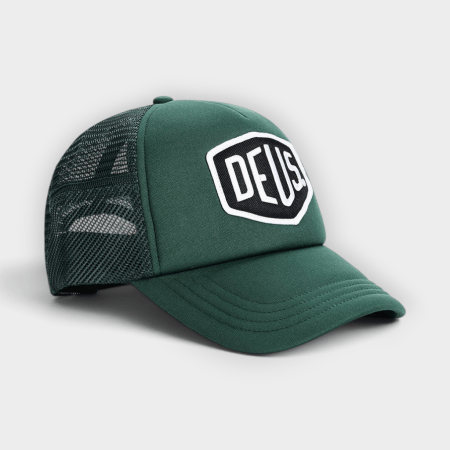 Deus Ex Machina - Gorra Trucker Baylands Racing Green