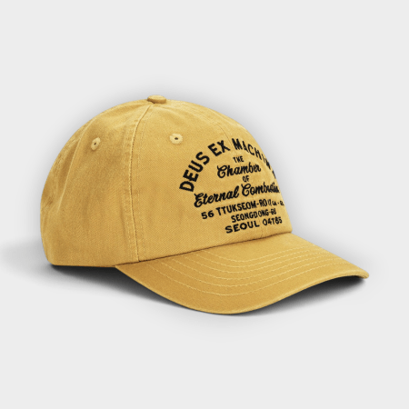Deus Ex Machina - Gorra Seoul Sign Cap Citrus Orange