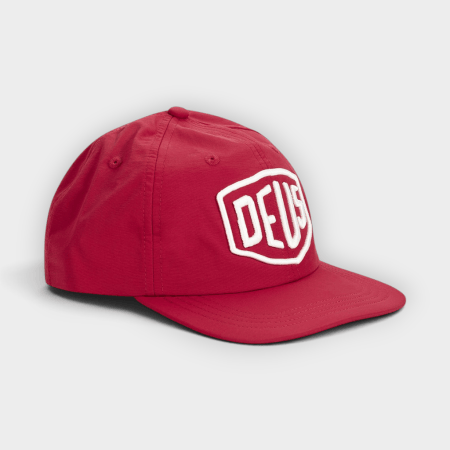 Deus Ex Machina - Gorra Shield Nylon Cap Cherry Red