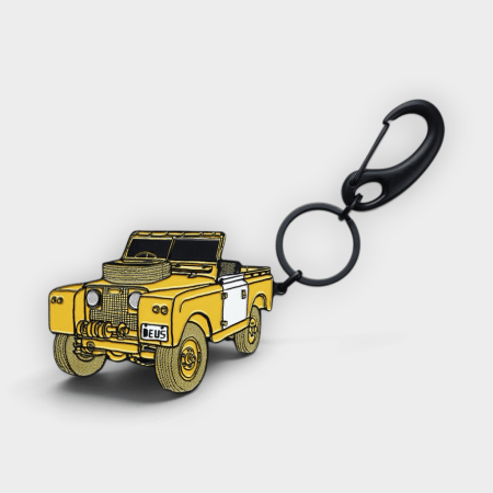 Deus Ex Machina - Llavero Landie Key Tag Yellow