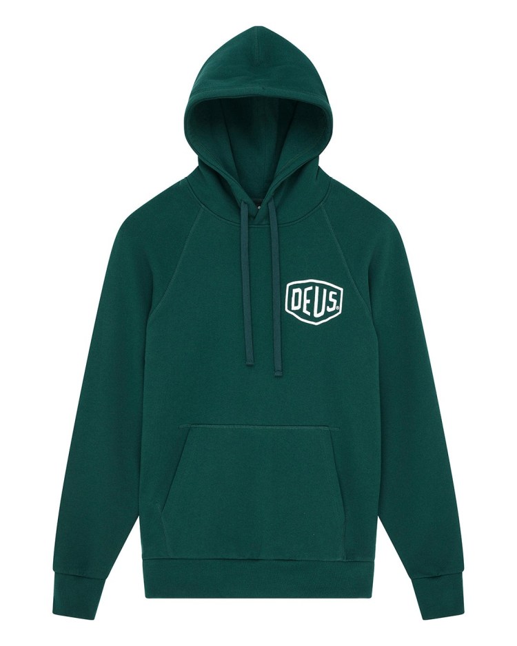 Deus Ex Machina – Sudadera con Capucha Venice Address Racing Green – foto 3