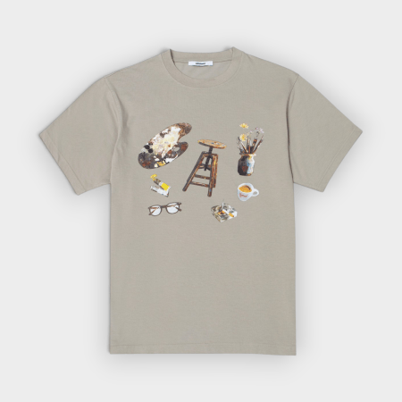 Edmmond Studios – Camiseta Still Plain Taupe