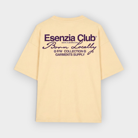 Esenzia - Camiseta Butter Supply Amarillo