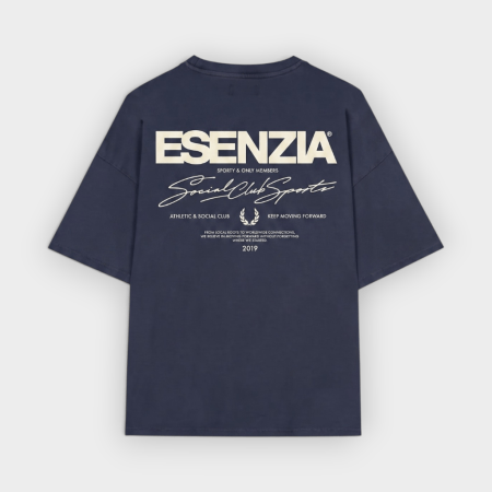 Esenzia - Camiseta Navy Reserve Azul Marino