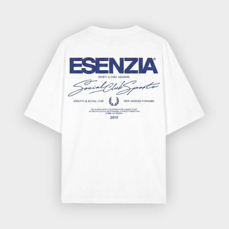 Esenzia - Camiseta White Reserve Blanco
