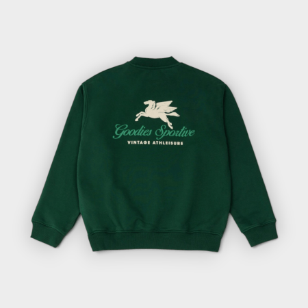Goodies Sportive - Sudadera 550G Pegasus Green Crewneck