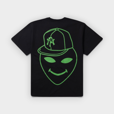 No Problemo - Camiseta Alien Dude de Manga Corta Black