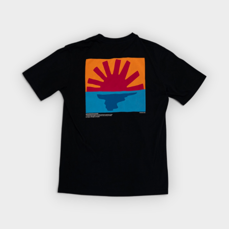 Thinking Mu - Camiseta Mediterranean Sunrise Zach Navy