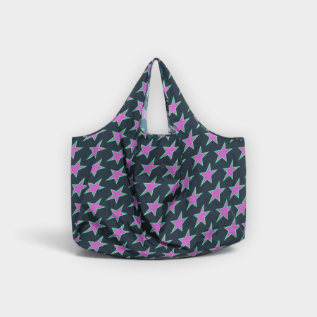 TwoJeys - Bolsa All-Over Shopping Big Bag Black