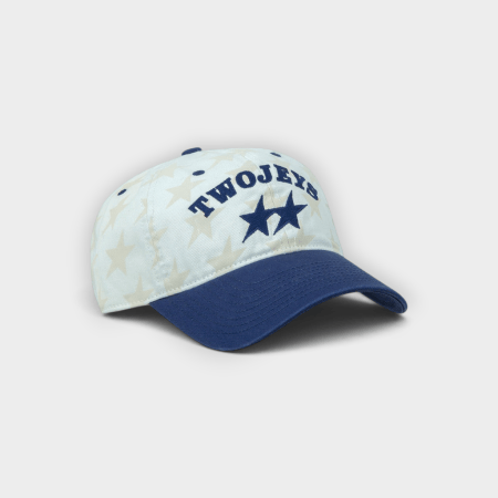TwoJeys - Gorra All-over White Dad Cap