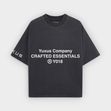 Yuxus - Camiseta Basic Tee Black