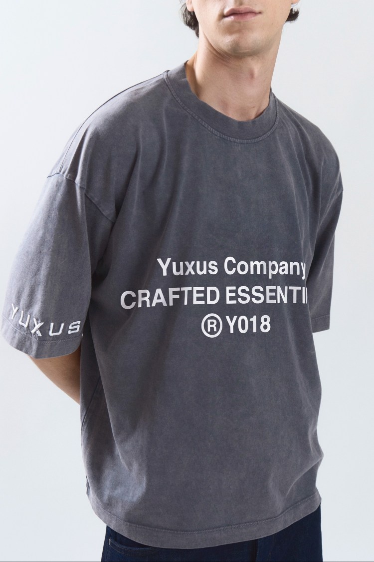 Yuxus – Camiseta Basic Tee Navy – foto 2