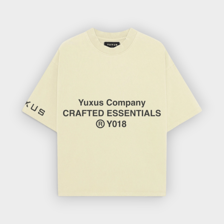Yuxus – Camiseta Basic Tee Yellow