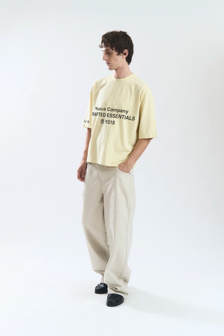 Yuxus – Camiseta Basic Tee Yellow – foto 3
