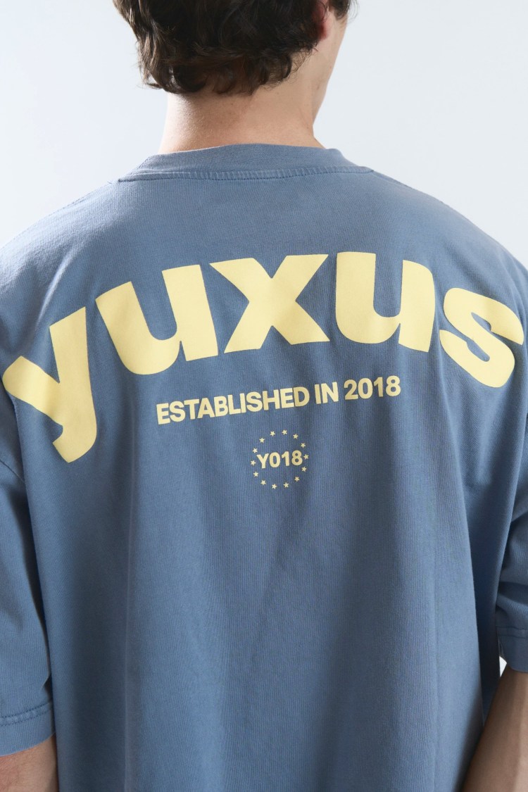Yuxus – Camiseta Golden Sky Azul – foto 2