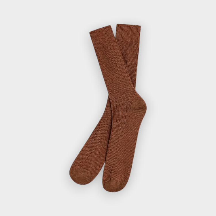Bask in the Sun – Calcetines Txalupa Socks Brownie