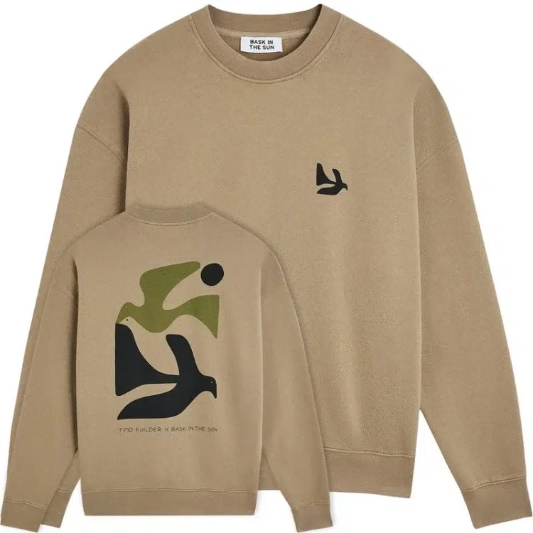 Bask in the Sun – Sudadera Peace Almond – foto 5