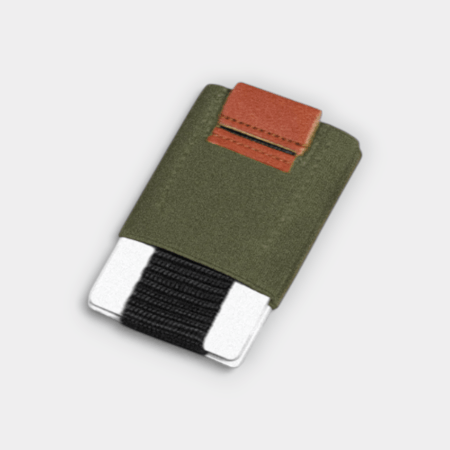 Minimalism - Cartera minimalista verde