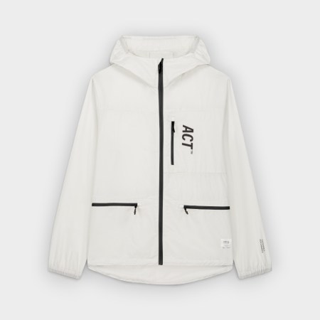 ACT Running – Chaqueta cortavientos ShellLight Hombre White