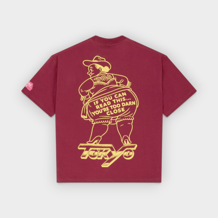 Deus Ex Machina – Camiseta Bloomers OS Tee Biking Red