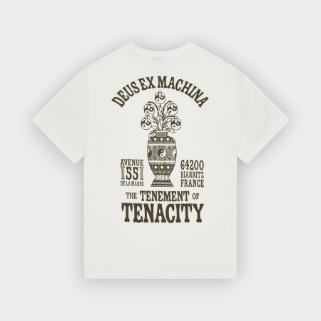 Deus Ex Machina – Camiseta Biarritz Ceramic Vintage White