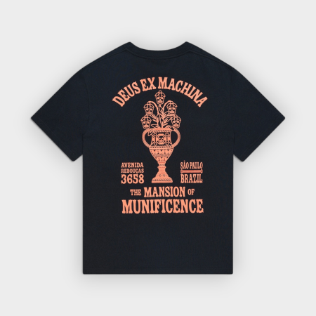 Deus Ex Machina – Camiseta Sao Paulo Ceramic Black