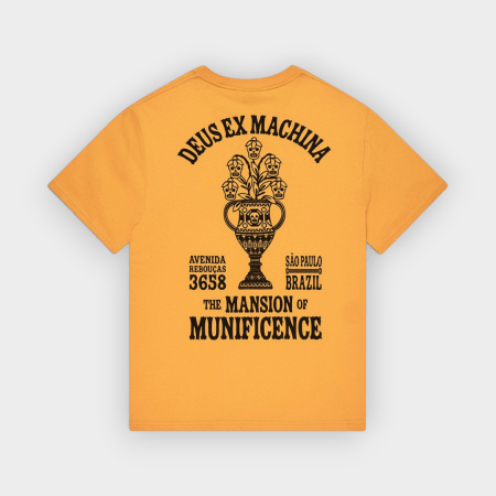 Deus Ex Machina – Camiseta Sao Paulo Ceramic Radiant Yellow