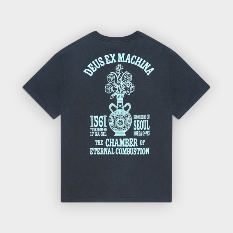 Deus Ex Machina – Camiseta Seoul Ceramic Black
