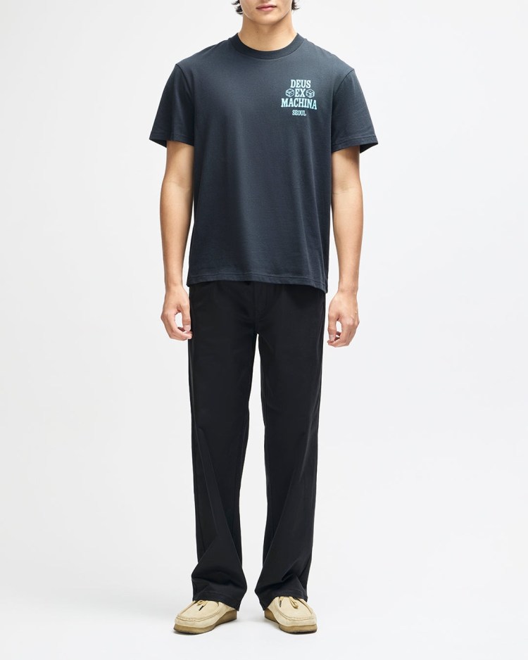 Deus Ex Machina – Camiseta Seoul Ceramic Black – foto 5