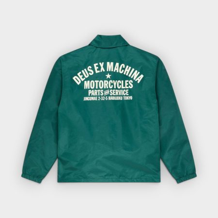 Deus Ex Machina – Chaqueta Harajuku Coach Racing Green