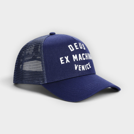 Deus Ex Machina – Gorra Venice Address Trucker Mechanic Blue