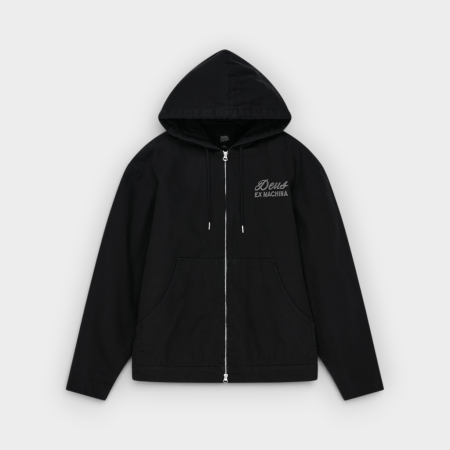Deus Ex Machina – Chaqueta Harajuku Hooded Jacket Black