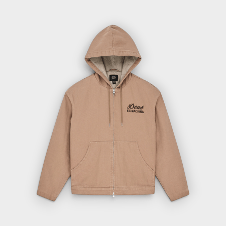 Deus Ex Machina – Chaqueta Harajuku Hooded Jacket Camel Brown
