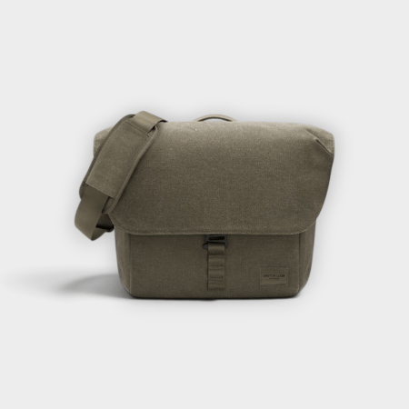 Gaston Luga – Bandolera Spläsh Messenger 14" Weave Verde helecho