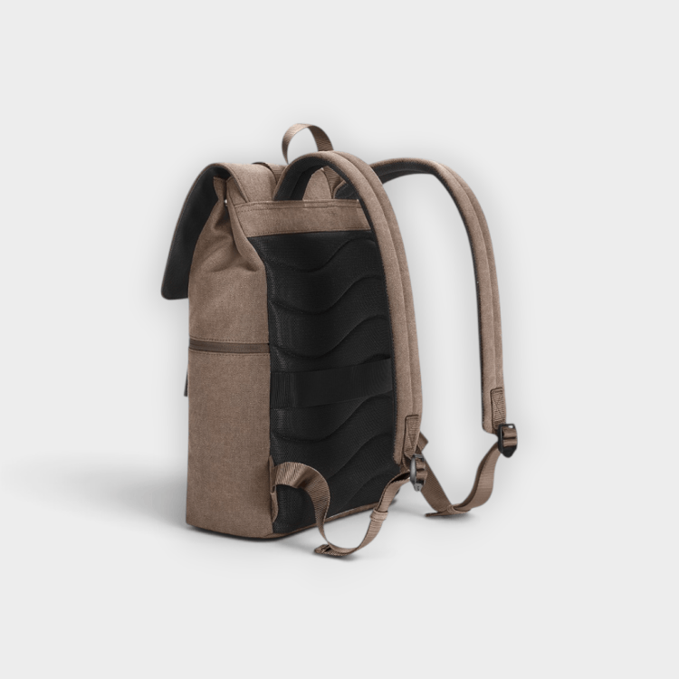 Gaston Luga – Mochila Spläsh 2.0 14" Weave Marrón topo – foto 3