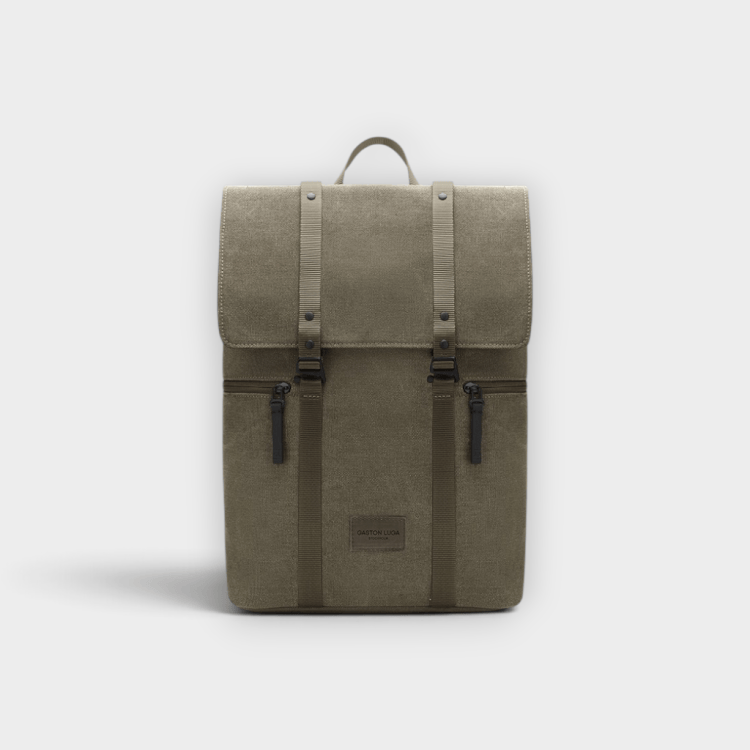Gaston Luga – Mochila Spläsh 2.0 14" Weave Verde helecho