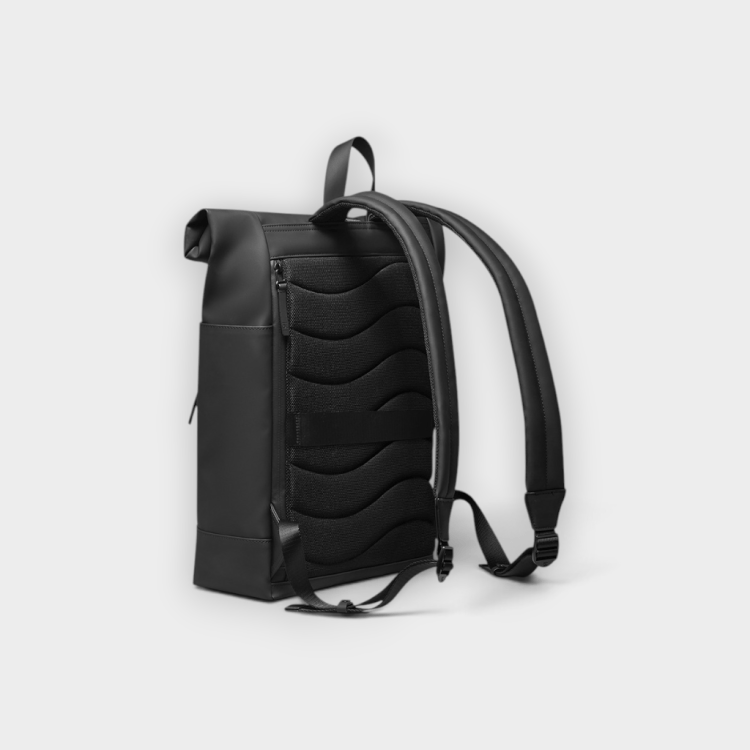 Gaston Luga – Mochila Spläsh Rolltop 14" Negro – foto 5