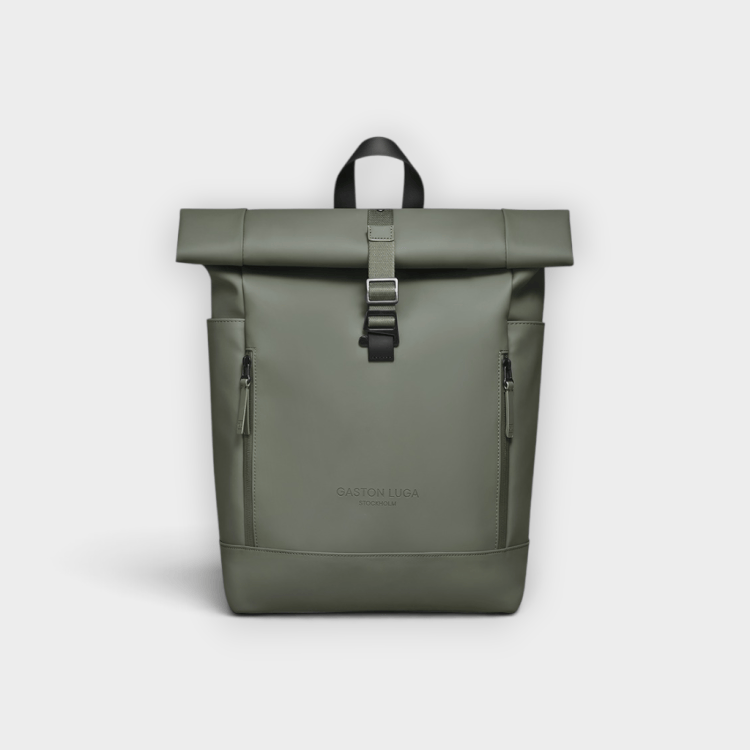 Gaston Luga – Mochila Spläsh Rolltop 14" Verde oliva