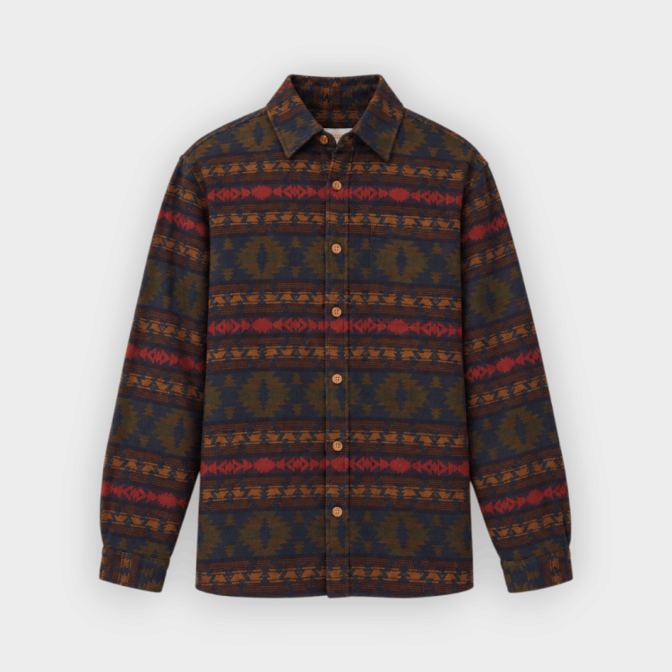 Revolution – Camisa 3287 Long Sleeve Shirt Navy