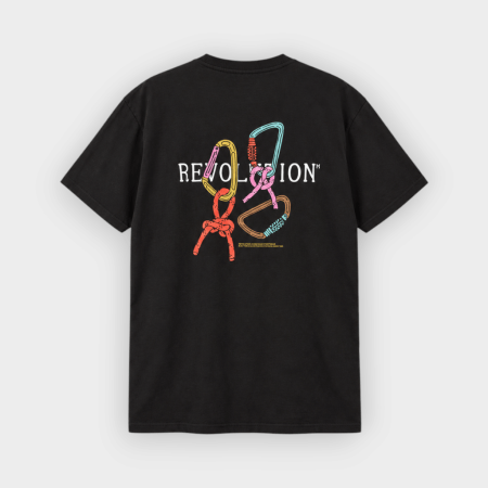 Revolution – Camiseta 1463 CAB Application T-Shirt Black